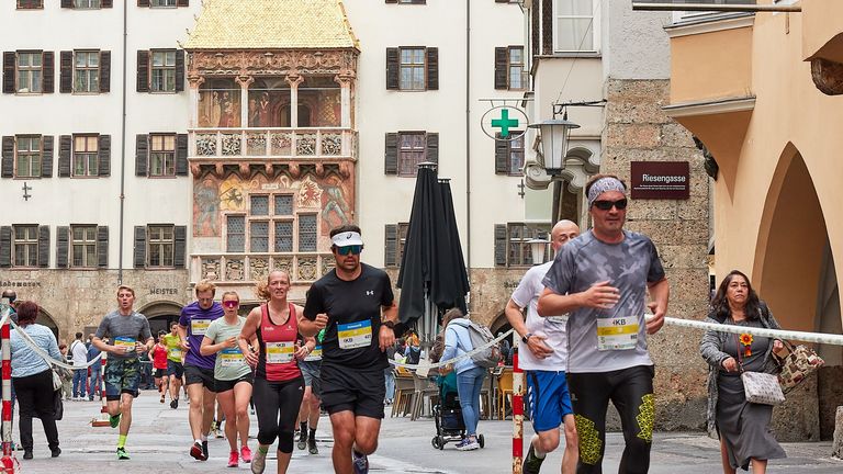 Stadtlauf Innsbruck.