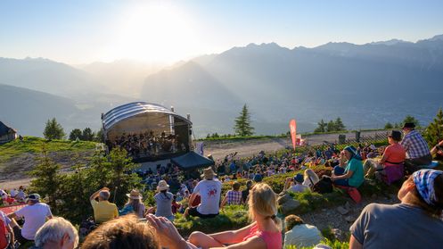 Konzert am Berg Auf hohem Niveau