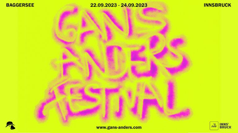 Gans Anders Festival Plakat
