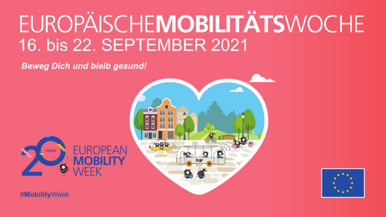Europäische Mobilitätswoche vom 16. bis 22. September 2021
