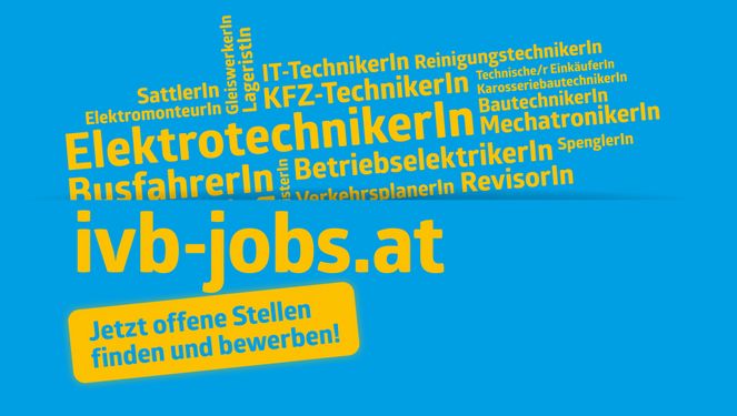 Die IVB sind immer auf der Suche nach neuen, motivierten MitarbeiterInnen