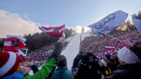 Spektakel am Bergisel