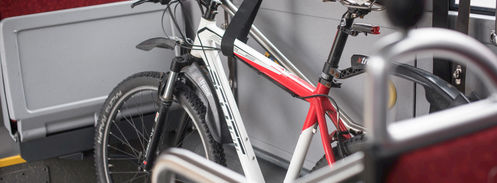 Mitnahmeregelung für Fahrräder und Downhillräder
