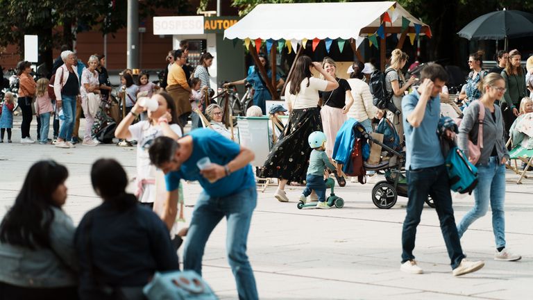Mit "Tatää!" zum Theaterfest