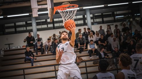 Basketballer der Swarco Raiders Große Ziele