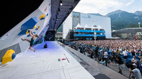 Kletter-Weltcup in Innsbruck, (c) Aufschnaiter Kletter-Hotspot