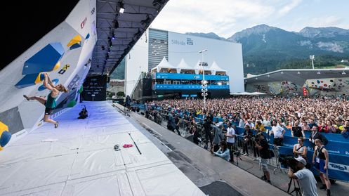 Kletter-Weltcup in Innsbruck, (c) Aufschnaiter