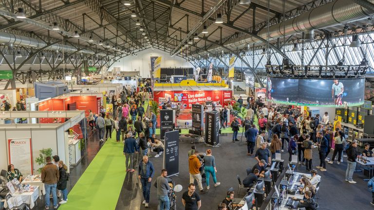 Messestände bei der Tiroler Frühjahrsmesse