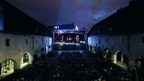 Open Air Kino im Zeughaus, Innsbruck, (c) Cinematograph Leokino