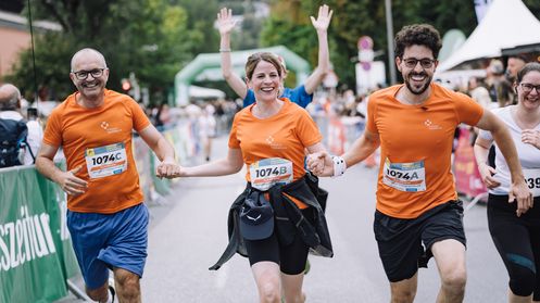 Gemeinsam zum Firmenlauf
