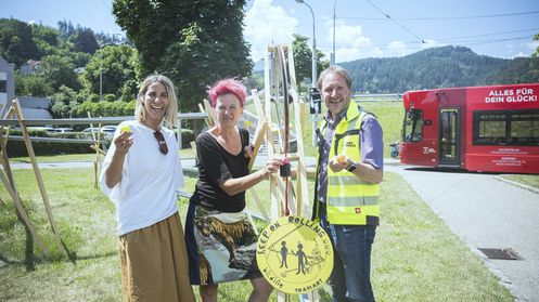 Haltestelle Bergisel wird zur Chillout-Area