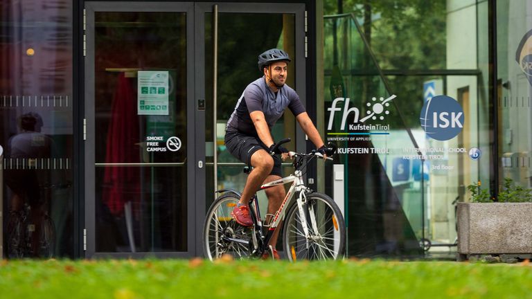 In Tirol werden fleißig Radkilometer gesammelt