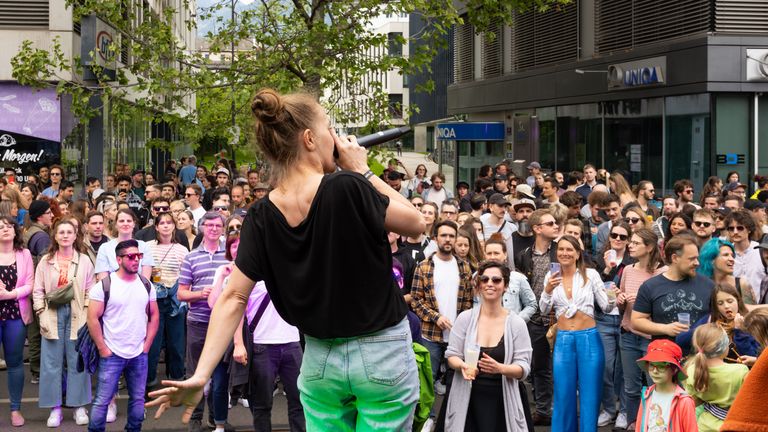 Bogenfest in Innsbruck.